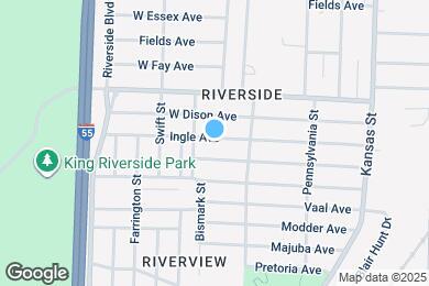 Map image of the property - 253 Ingle Ave