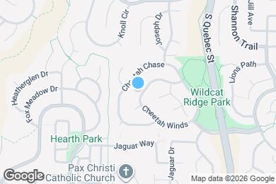 Map image of the property - 10445 Cheetah Winds