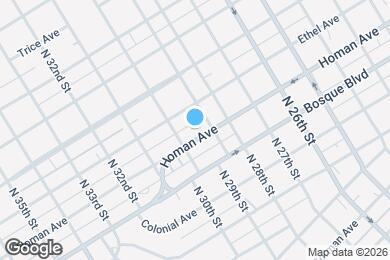 Map image of the property - 2913 Homan Ave
