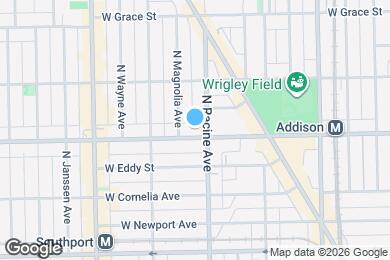 Map image of the property - 1210 W Addison St