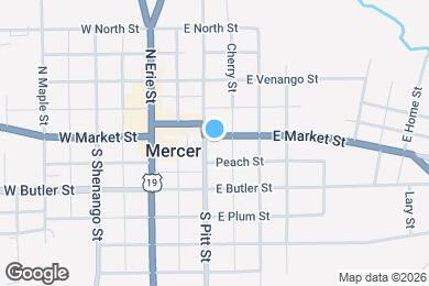 Map image of the property - 106 E Market St