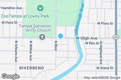 Map image of the property - 812 W Sligh Ave