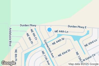 Map image of the property - 4427 NE 10th Ct