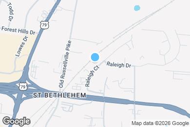 Map image of the property - 2304 Raleigh Ct