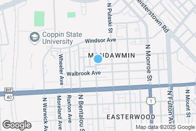 Map image of the property - 2009 N Smallwood St