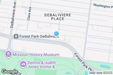 Map image of the property - 5500 Pershing Ave