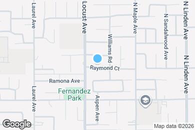 Map image of the property - 18112 Raymond Ct
