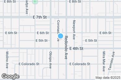 Map image of the property - 450-456 Coronado Ave