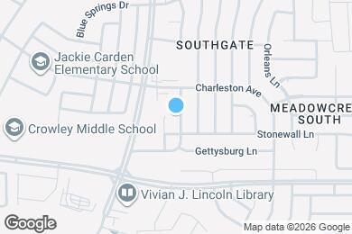 Map image of the property - 8524 Gatlinburg Dr