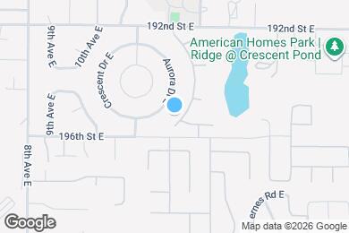 Map image of the property - 19504 12th Ave Ct E