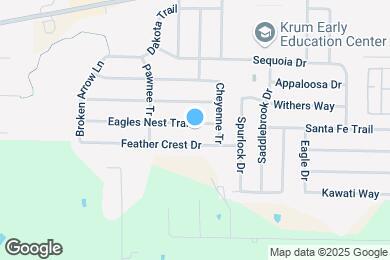 Map image of the property - 1408 Eagles Nest Trail