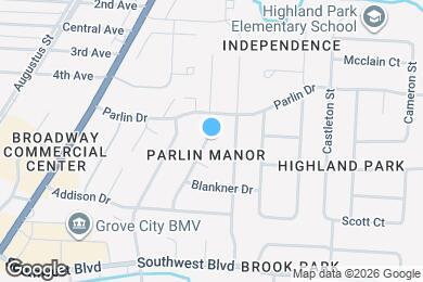 Map image of the property - 3398 Reaver Ave