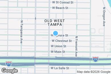 Map image of the property - 2126 W Spruce St