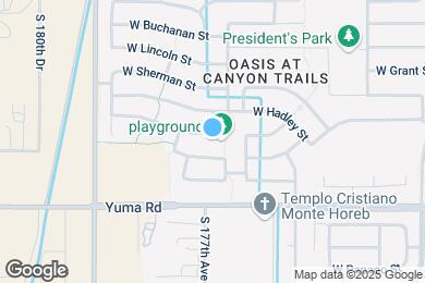 Map image of the property - 17687 W Tonto St