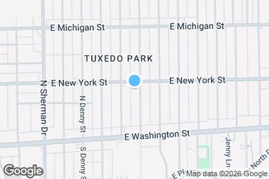 Map image of the property - 130 N Gladstone Ave