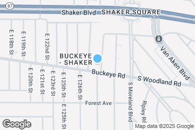 Map image of the property - 2854 E 128th St