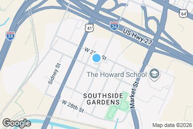 Map image of the property - Flats at Southside Gardens
