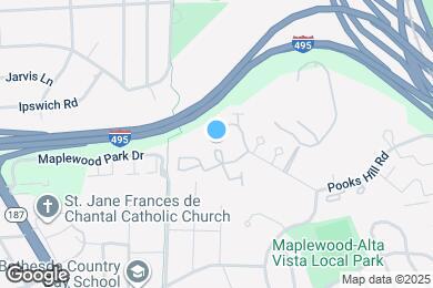 Map image of the property - 5450 Whitley Park Ter