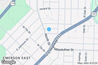 Map image of the property - 2614 E Dayton St
