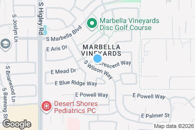 Map image of the property - 3429 E Crescent Way