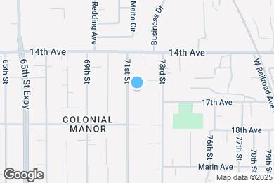 Map image of the property - 4033 71st St