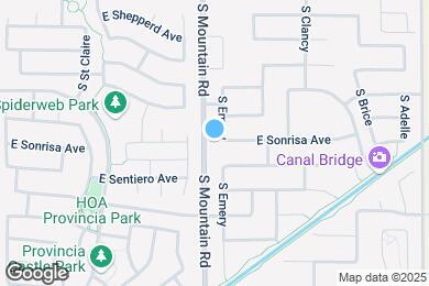 Map image of the property - 4648 S Emery