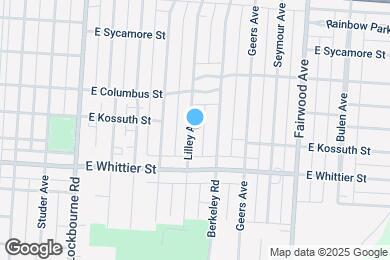 Map image of the property - 1082 Lilley Ave
