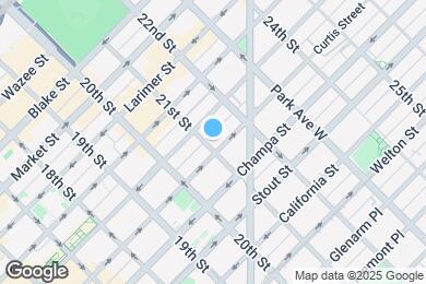 Map image of the property - Ballpark Townhomes