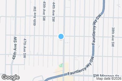 Map image of the property - 6015 California Ave SW