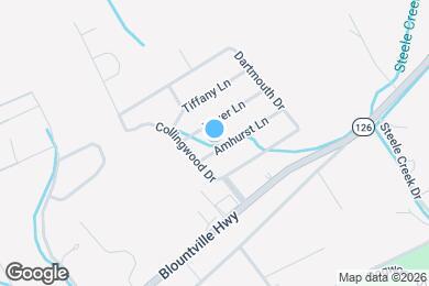 Map image of the property - 109 Amhurst Ln
