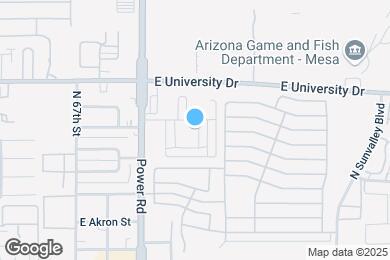 Map image of the property - 264 N 69th Pl
