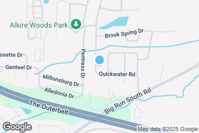 Map image of the property - 2130 Winding Hollow Dr