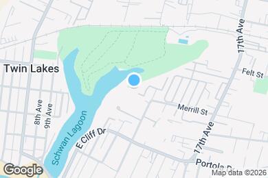 Map image of the property - 755 14th Ave