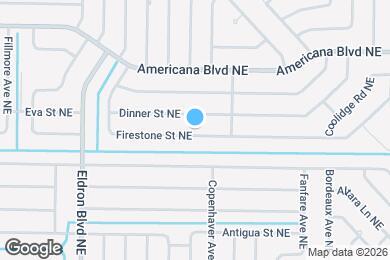 Map image of the property - 551 Firestone St NE