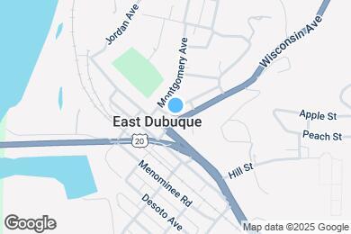Map image of the property - 135 Wisconsin Ave