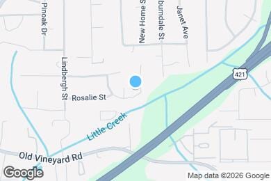 Map image of the property - 470 Creekway Dr