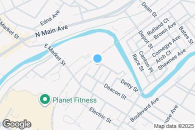 Map image of the property - 2001 Amelia Ave