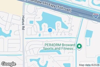 Map image of the property - 10961 SW 11th Pl