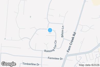 Map image of the property - 8709 Redcoat Ct