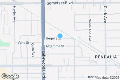 Map image of the property - 9106 Hegel St