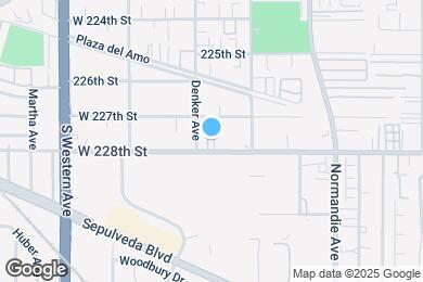Map image of the property - 1447 W 228th St