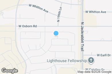 Map image of the property - 19670 W Flower St
