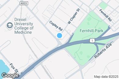 Map image of the property - 4927 Wissahickon Ave