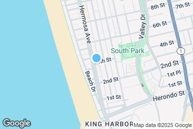 Map image of the property - 350 Hermosa Ave