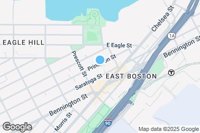 Map image of the property - 283 Princeton St