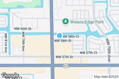 Map image of the property - 7505 NW 58th St