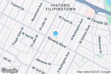 Map image of the property - 109 N Westlake Ave