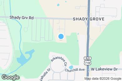 Map image of the property - 1603 Azalea Cir