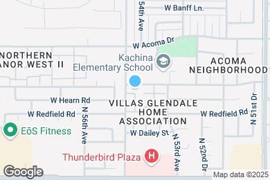 Map image of the property - 5436 W Sheena Dr