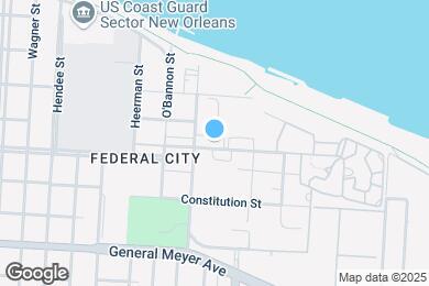 Map image of the property - Riverside Retreat at Federal City